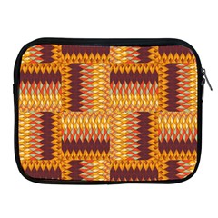 Geometric Pattern Apple Ipad 2/3/4 Zipper Cases by linceazul