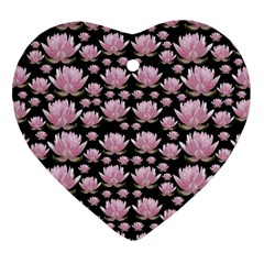 Lotus Ornament (heart) by ValentinaDesign