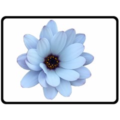 Daisy Flower Floral Plant Summer Fleece Blanket (large) 