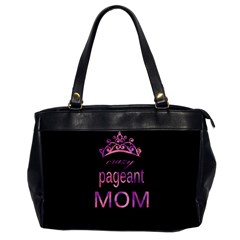 Crazy Pageant Mom Office Handbags by Valentinaart