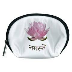 Namaste - Lotus Accessory Pouches (medium)  by Valentinaart