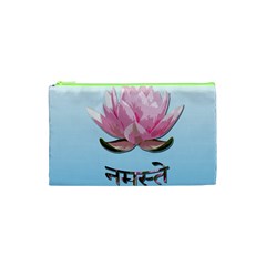 Namaste - Lotus Cosmetic Bag (xs) by Valentinaart