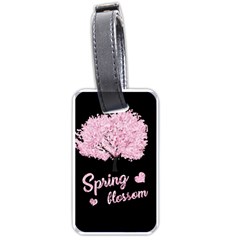 Spring Blossom  Luggage Tags (one Side)  by Valentinaart