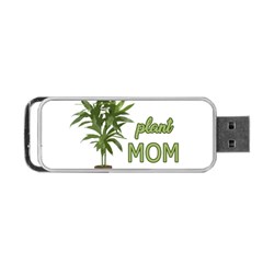 Plant Mom Portable Usb Flash (one Side) by Valentinaart