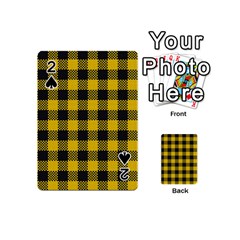 Plaid Pattern Playing Cards 54 (mini)  by ValentinaDesign