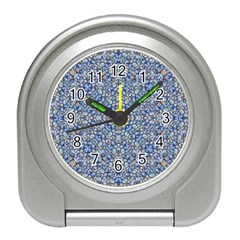 Geometric Luxury Ornate Travel Alarm Clocks by dflcprints