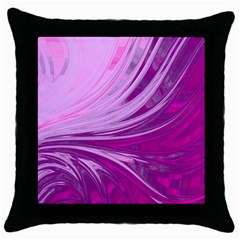 Colors Throw Pillow Case (black) by ValentinaDesign