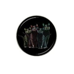 Cats Hat Clip Ball Marker (10 Pack) by Valentinaart