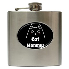 Love My Cat Mommy Hip Flask (6 Oz) by Catifornia