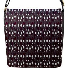 Circles Dots Background Texture Flap Messenger Bag (s) by Mariart