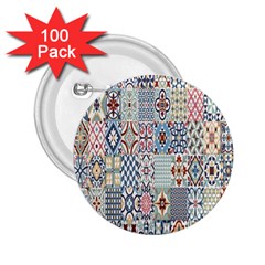 Deco Heritage Mix 2 25  Buttons (100 Pack)  by Mariart