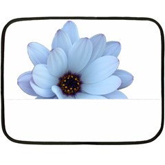 Daisy Flower Floral Plant Summer Fleece Blanket (mini) by Nexatart