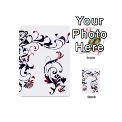 Scroll Border Swirls Abstract Playing Cards 54 (mini) 