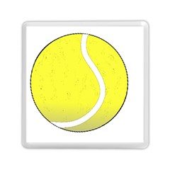 Tennis Ball Ball Sport Fitness Memory Card Reader (square)  by Nexatart