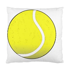 Tennis Ball Ball Sport Fitness Standard Cushion Case (two Sides) by Nexatart