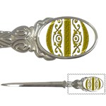 Gold Scroll Design Ornate Ornament Letter Openers