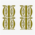 Gold Scroll Design Ornate Ornament Belt Buckles