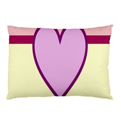 Cute Gender Gendercute Flags Love Heart Line Valentine Pillow Case (two Sides) by Mariart