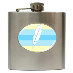 Feather Flags Hip Flask (6 Oz) by Mariart