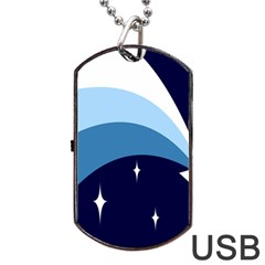 Star Gender Flags Dog Tag Usb Flash (one Side) by Mariart