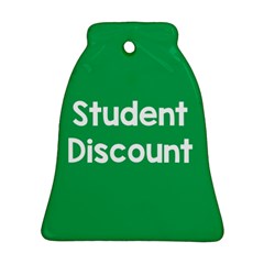 Student Discound Sale Green Ornament (bell) by Mariart