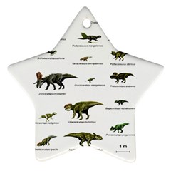 Dinosaurs Names Ornament (star) by Valentinaart