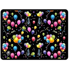 Balloons   Double Sided Fleece Blanket (large)  by Valentinaart