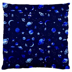 Space Pattern Large Cushion Case (one Side) by ValentinaDesign