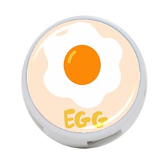 Egg Eating Chicken Omelette Food 4-port Usb Hub (one Side) by Nexatart