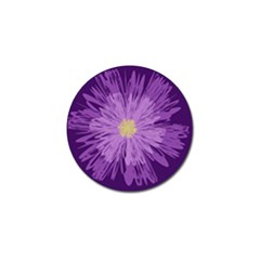 Purple Flower Floral Purple Flowers Golf Ball Marker (4 Pack)