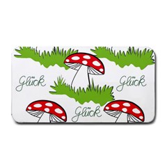 Mushroom Luck Fly Agaric Lucky Guy Medium Bar Mats by Nexatart