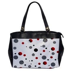 Decorative Dots Pattern Office Handbags by ValentinaDesign