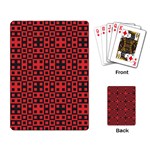 Abstract Background Red Black Playing Card