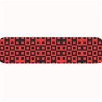 Abstract Background Red Black Large Bar Mats
