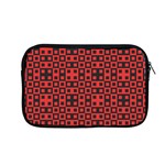 Abstract Background Red Black Apple MacBook Pro 13  Zipper Case