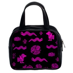 Aztecs Pattern Classic Handbags (2 Sides) by ValentinaDesign