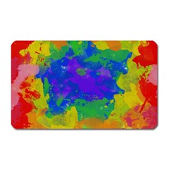 Colorful Paint Texture           Magnet (rectangular)