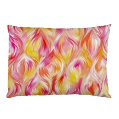 Pretty Painted Pattern Pastel Pillow Case by Nexatart