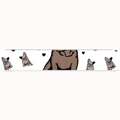 French Bulldog Small Bar Mats by Valentinaart