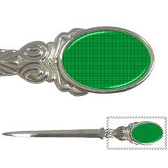 Pattern Green Background Lines Letter Openers by Nexatart
