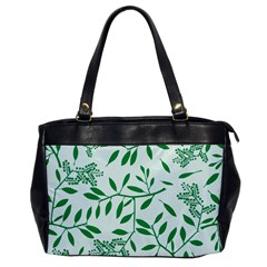 Leaves Foliage Green Wallpaper Office Handbags