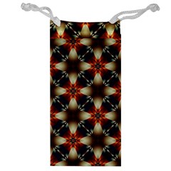 Kaleidoscope Image Background Jewelry Bag by Nexatart