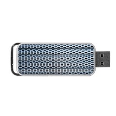 Texture Pattern Metal Portable Usb Flash (one Side) by Nexatart