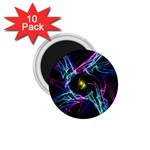 Abstract Art Color Design Lines 1.75  Magnets (10 pack) 