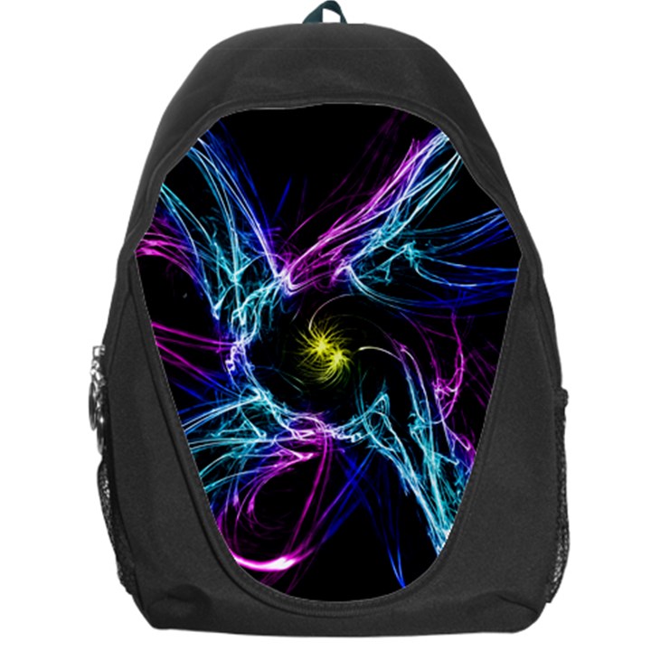 Abstract Art Color Design Lines Backpack Bag