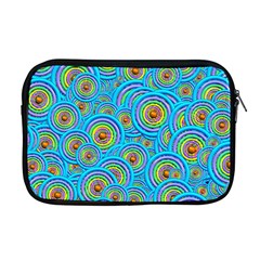 Digital Art Circle About Colorful Apple Macbook Pro 17  Zipper Case by Nexatart