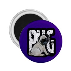 Pug 2 25  Magnets by Valentinaart