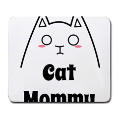 Love My Cat Mommy Large Mousepads by Catifornia