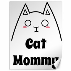 Love My Cat Mommy Canvas 36  X 48   by Catifornia