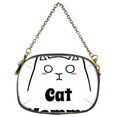 Love My Cat Mommy Chain Purses (two Sides)  by Catifornia